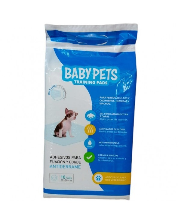 SABANILLAS TRAINING PADS BABY PETS 10 UN 60X60