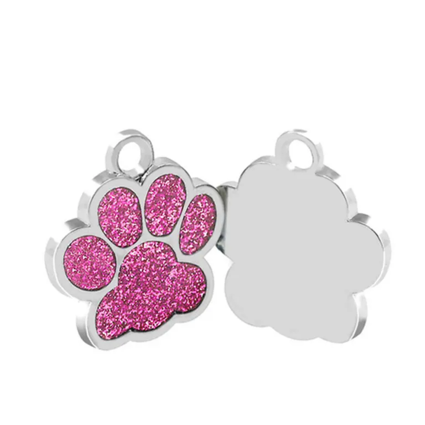 Llavero forma de patitas Fucsia