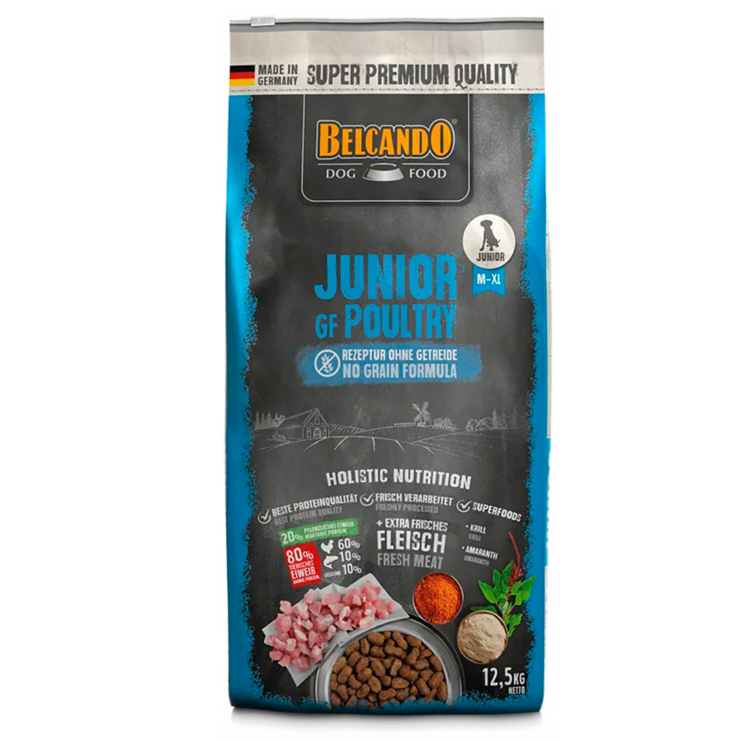 BELCANDO JUNIOR GF POULTRY 12,5 KG