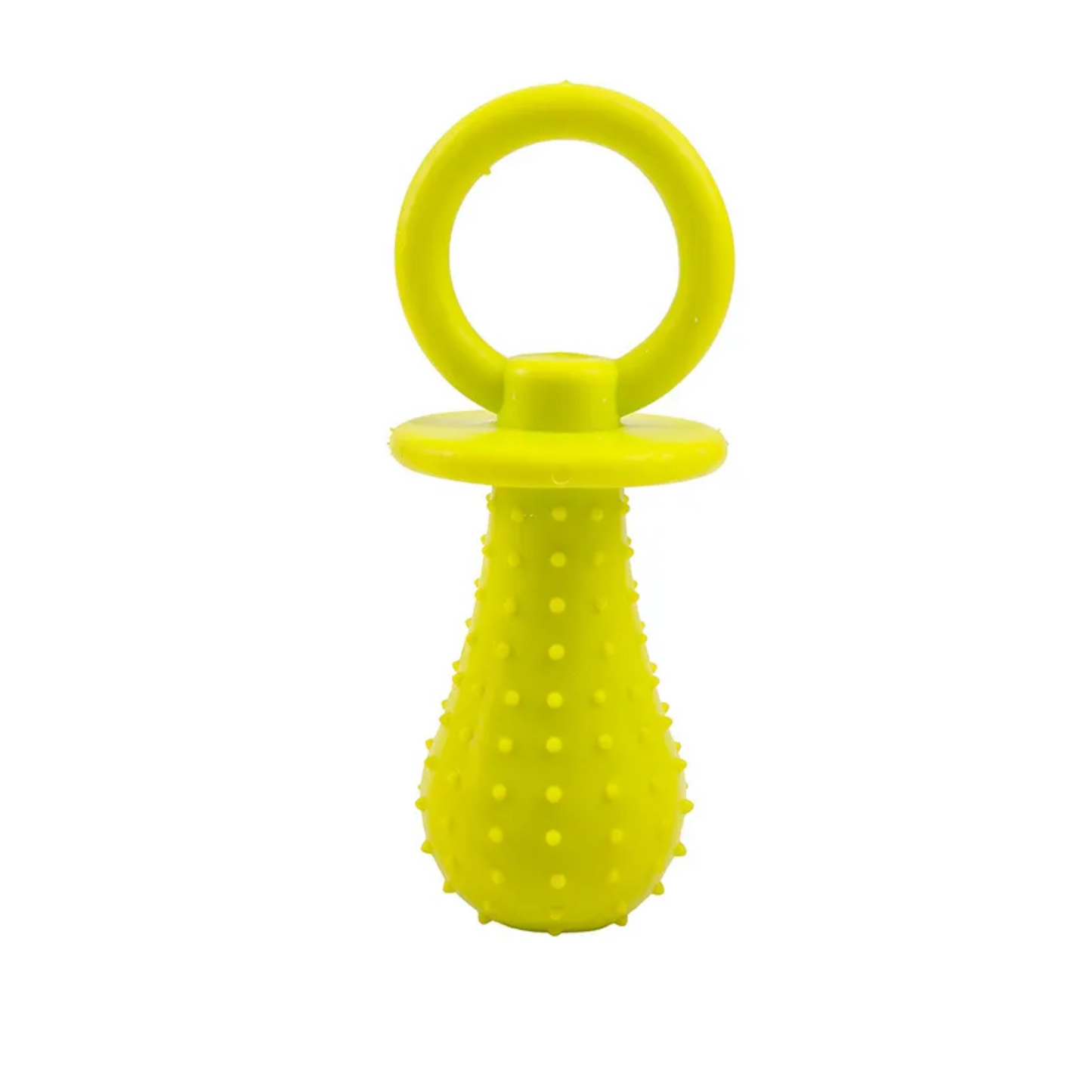 JUGUETE MORDEDOR CHUPETE AMARILLO