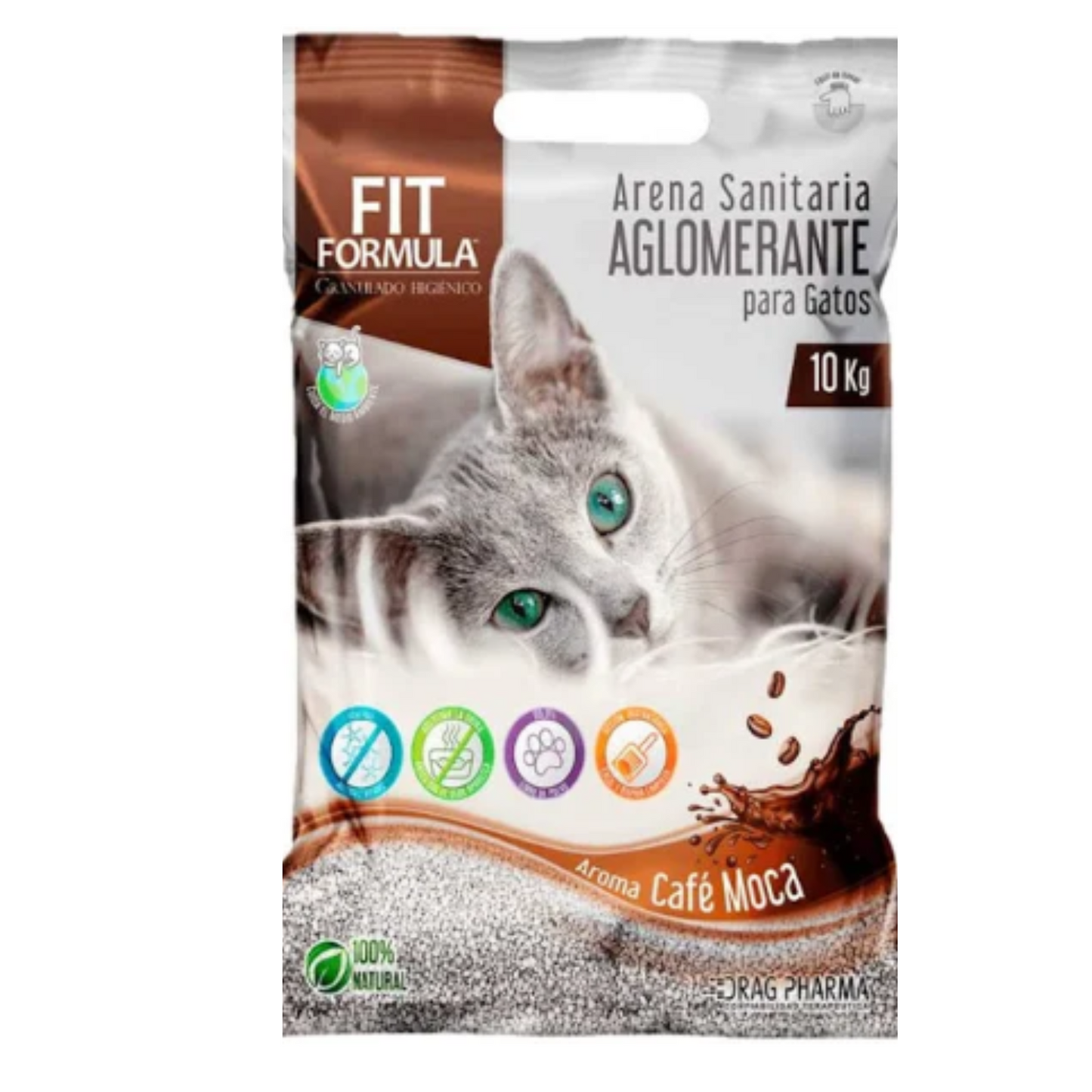 ARENA AGLOMERANTE MOKA FIT FORMULA 10 KG