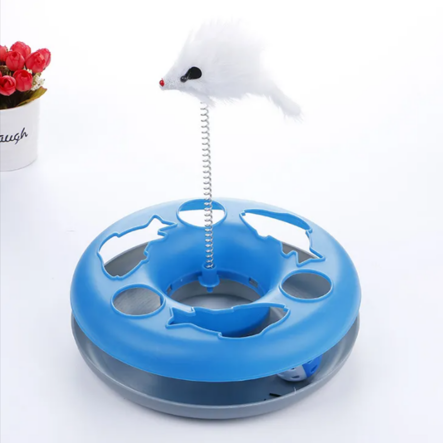 JUGUETE PARA GATO ATRAPA RATÓN