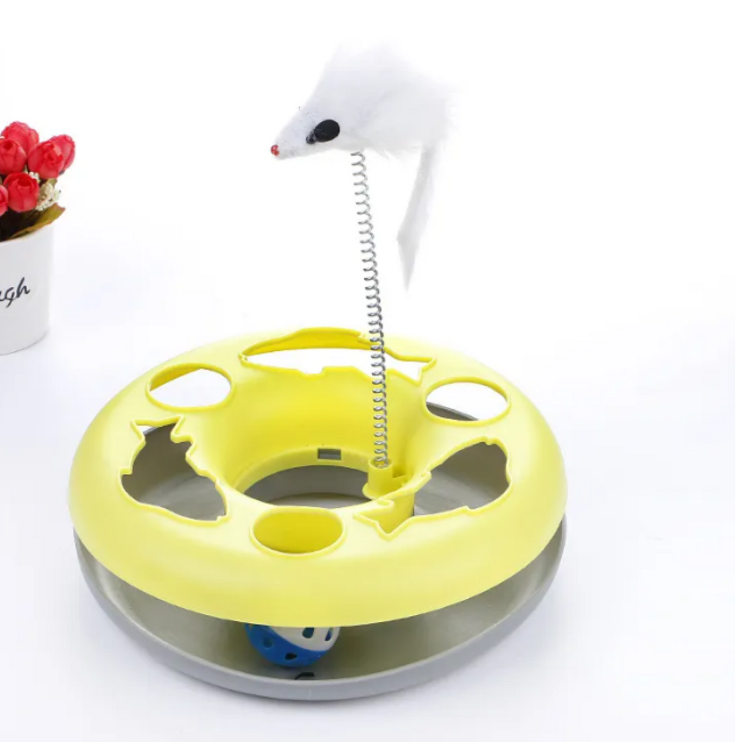 JUGUETE PARA GATO ATRAPA RATÓN