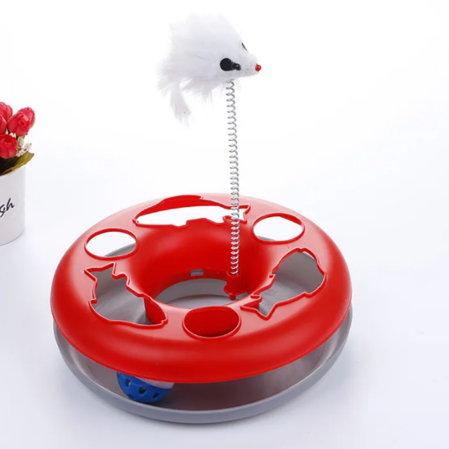 JUGUETE PARA GATO ATRAPA RATÓN