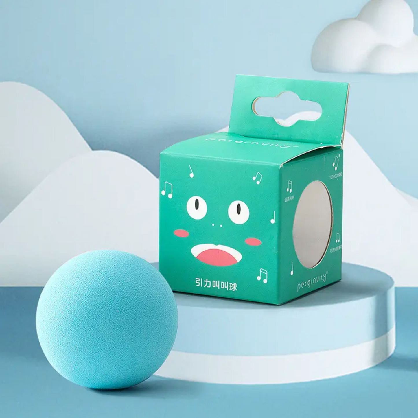 Pack de pelotas con sonido Grillo Pájaro y Rana
