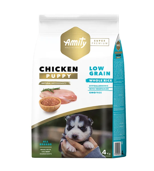 AMITY PUPPY CHICKEN 4 KG