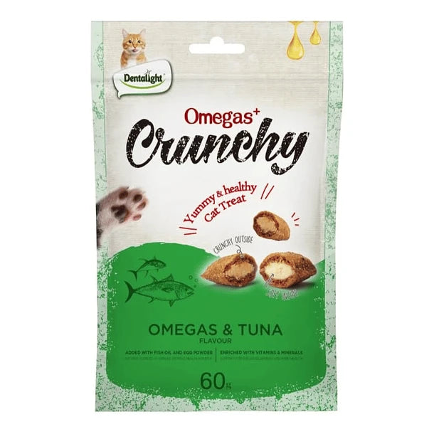 DENTALIGHT CRUNCHY OMEGAS Y ATUN 60 GR