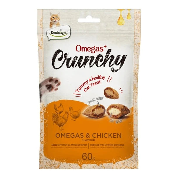 DENTALIGHT CRUNCHY OMEGAS Y POLLO 60 GR