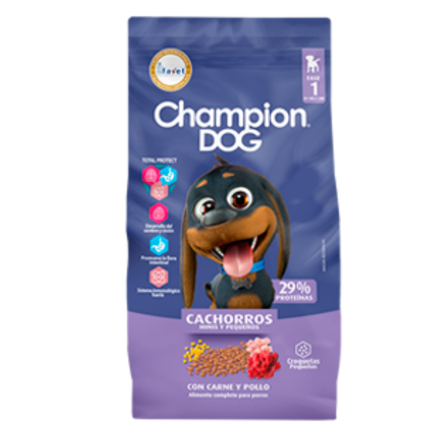 CHAMPION DOG CACHORRO RAZA PEQUEÑA 3 KG