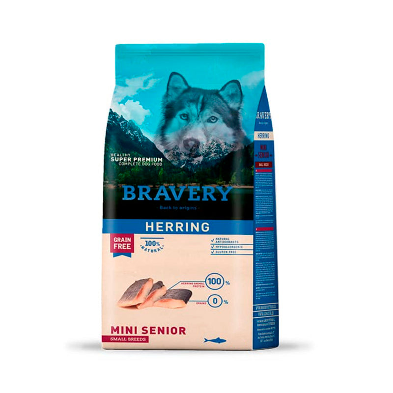 BRAVERY HERRING SENIOR SMALL 2KG