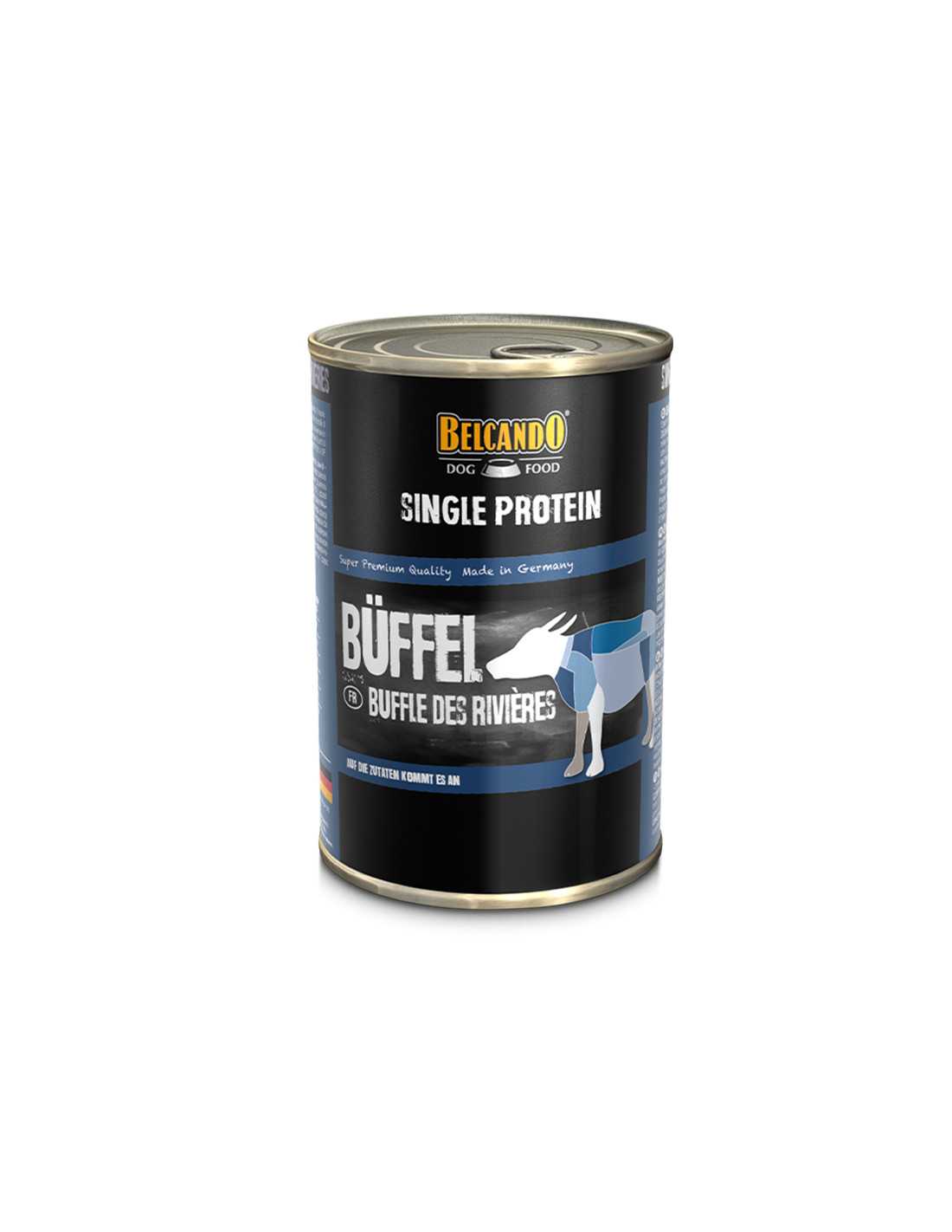 BELCANDO LATAS SINGLE PROTEIN BUFALO DE AGUA 400 GR