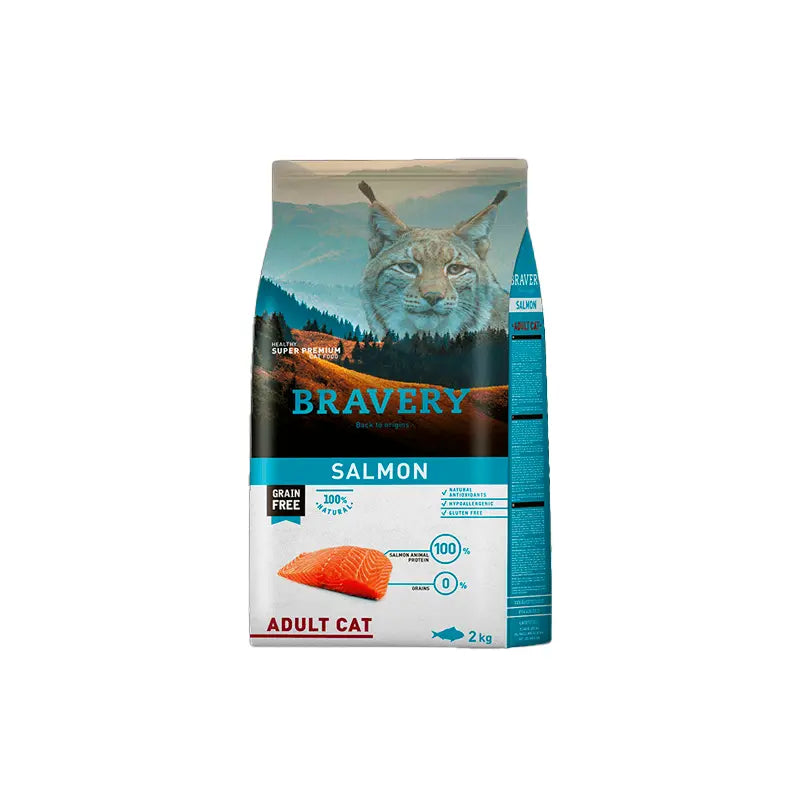 BRAVERY GATO SALMON ADULT 2KG