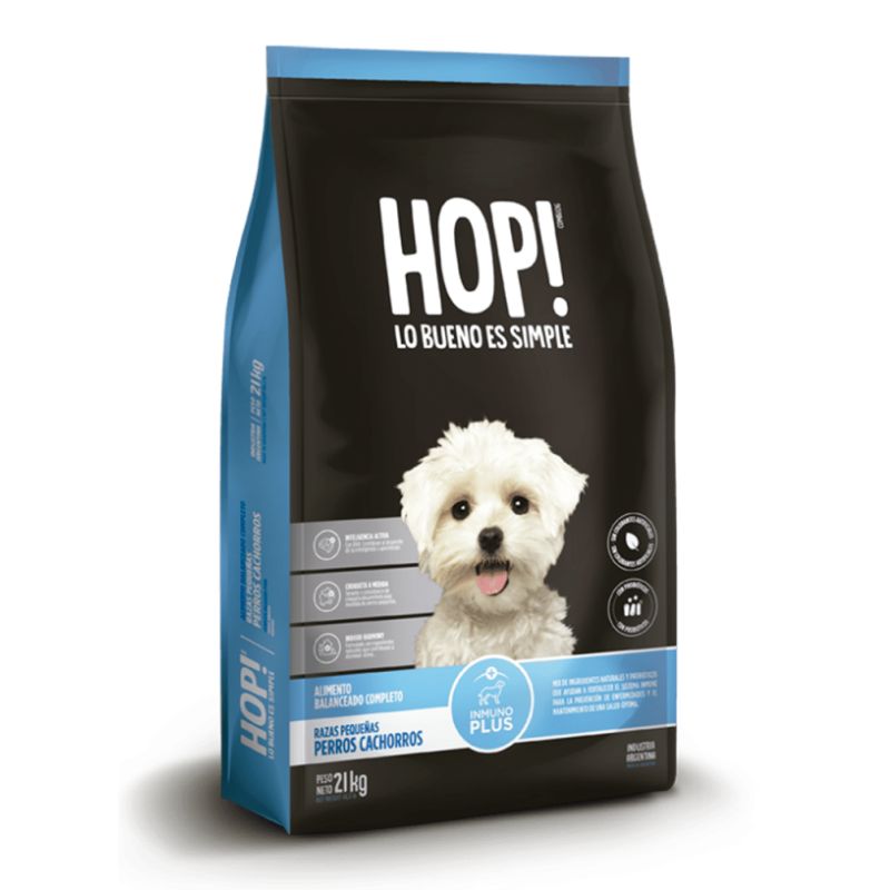 Alimento Perro Cachorro Raza Pequeña Hop