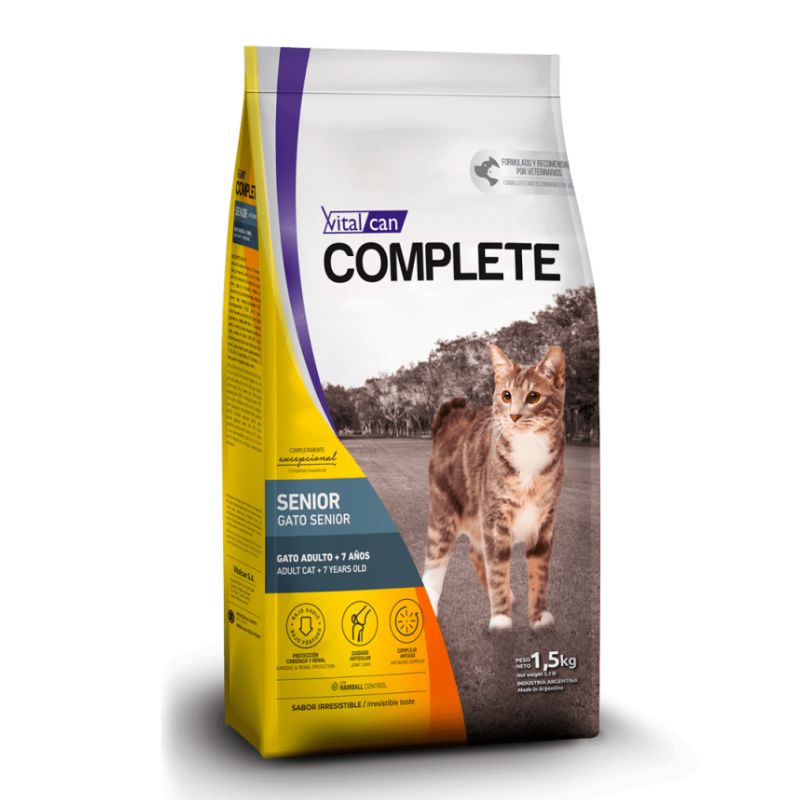 Alimento Gato Senior Complete