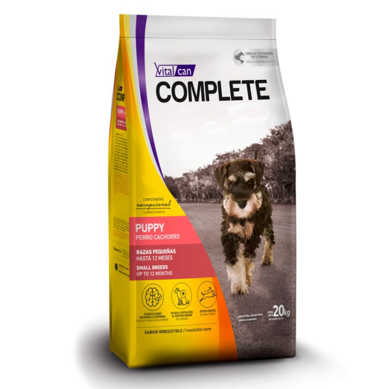 Alimento Perro Cachorro Raza Pequeña Complete
