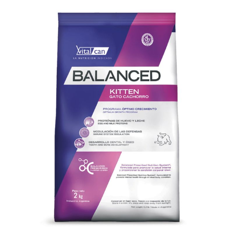 Alimento de Gato Kitten Balanced
