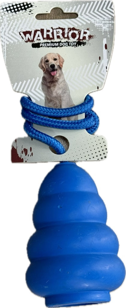 JUGUETE WARRIOR RUBBER CON CUERDA