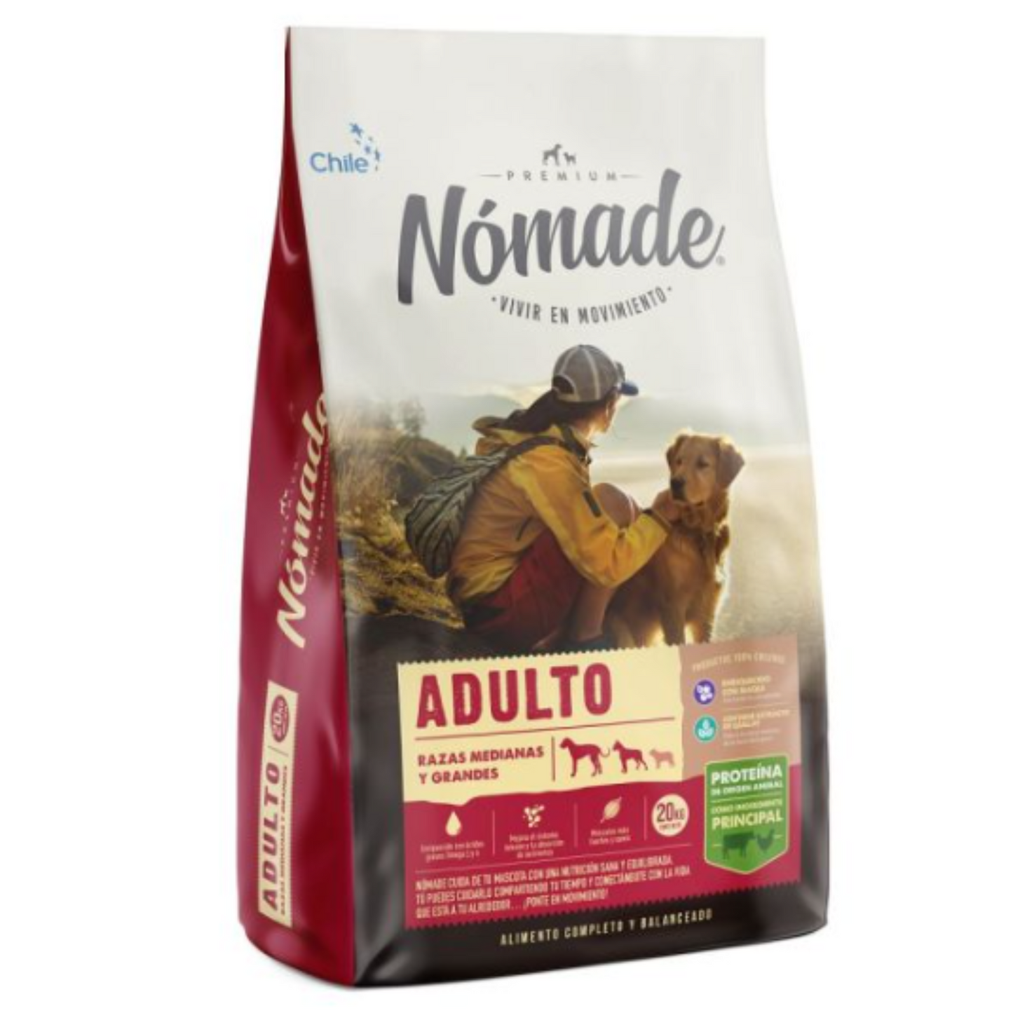 Nomade Perro Adulto 20 Kg