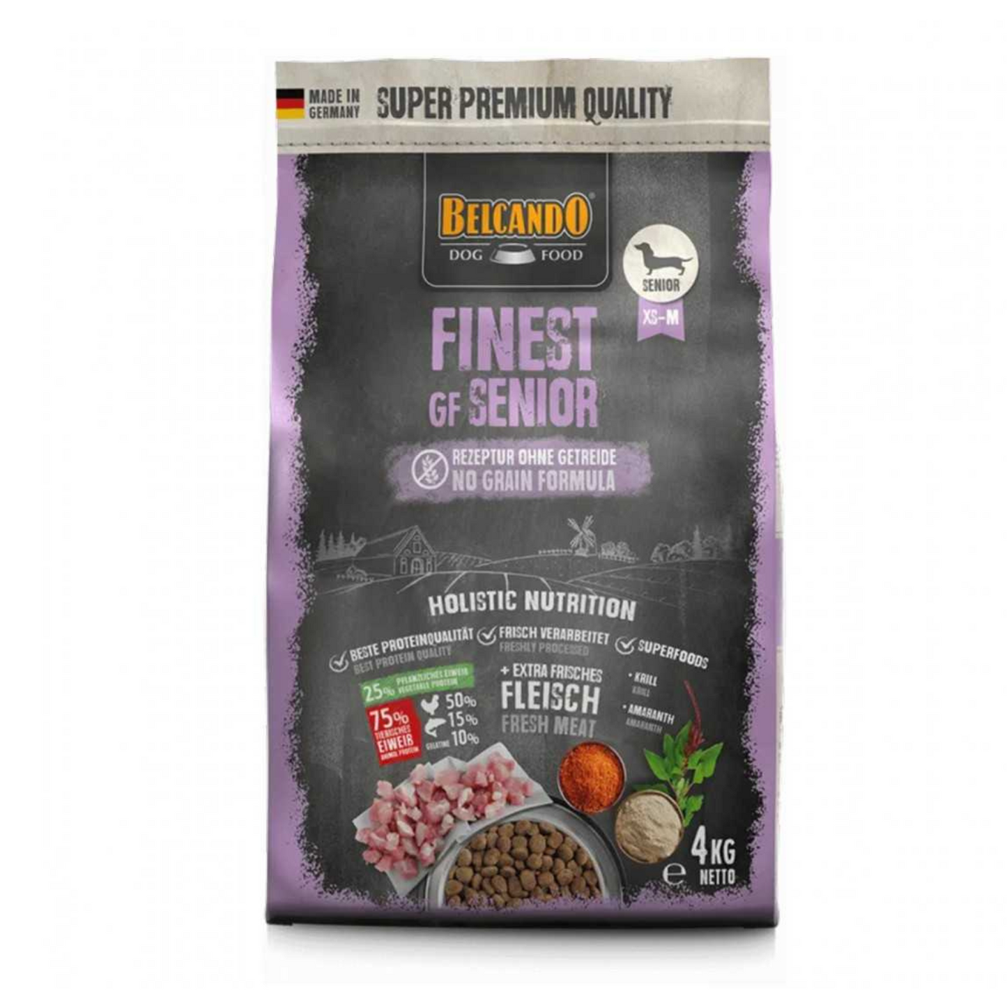 BELCANDO FINEST GF SENIOR 4 KG
