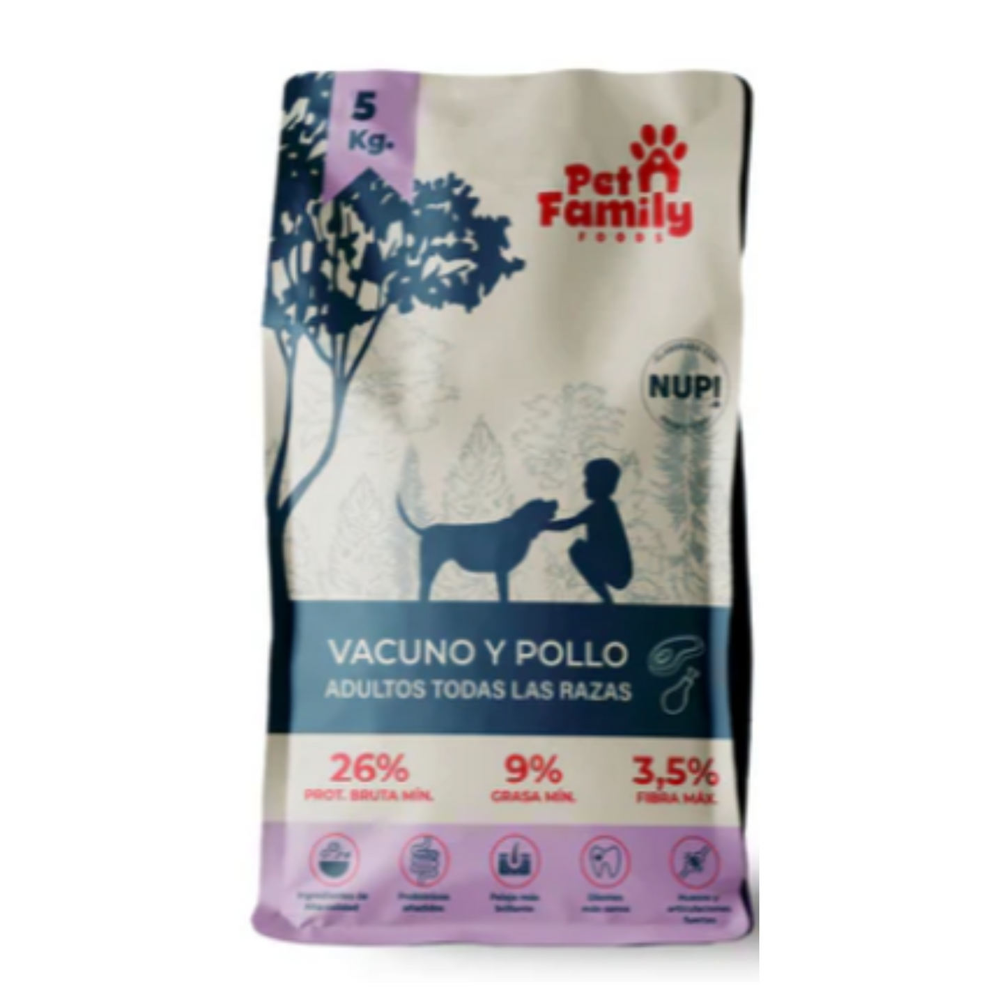 PET FAMILY 5 KG RAZA MEDIANA Y GRANDE