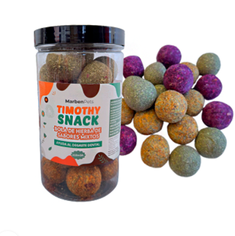 TIMOTHY BOLA DE HIERBA SABORES DESGASTE 315 GR