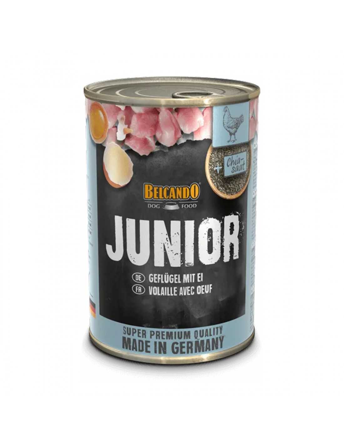 BELCANDO LATAS JUNIOR AVE Y HUEVO 400 GR