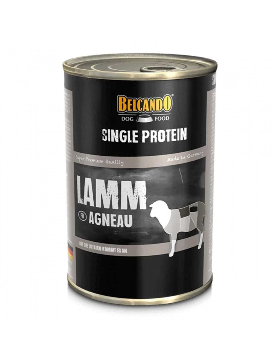 BELCANDO LATAS SINGLE PROTEIN CORDERO 400 GR