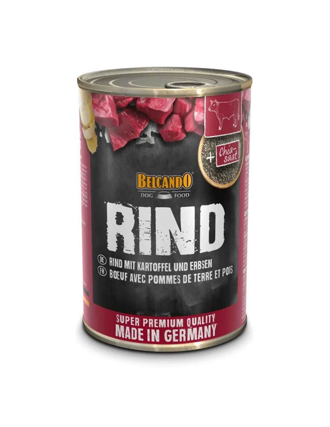 BELCANDO LATAS TERNERA CON PATATA Y GUISANTES 400 GR