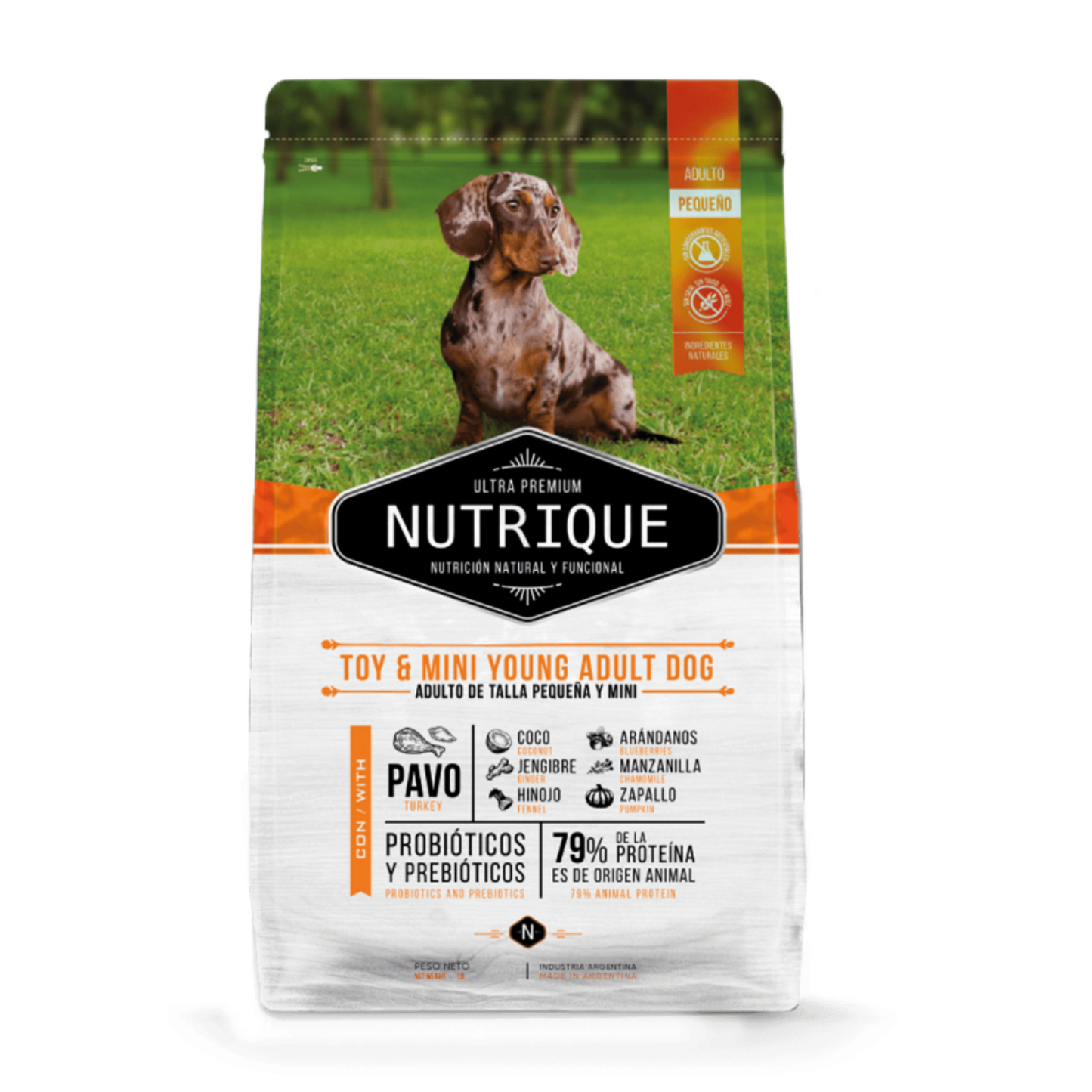 Nutrique Toy & Mini Young Adult Dog