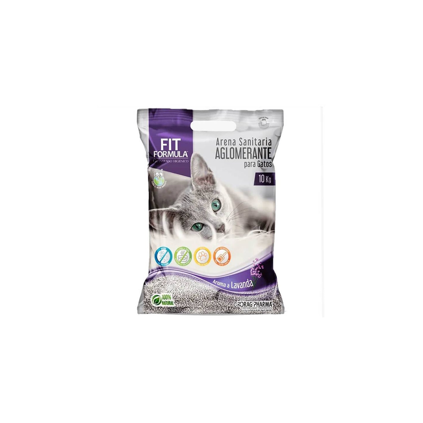 ARENA SANITARIA 10 KG FIT LAVANDA