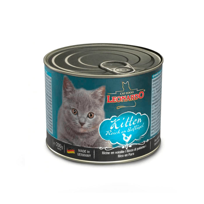 Leonardo Lata Quality Selection Kitten 200Gr