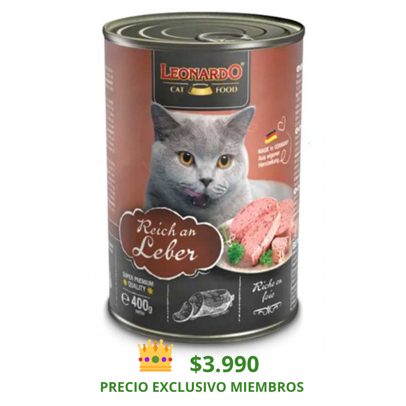 LATA LEONARDO  HIGADO 400 GR