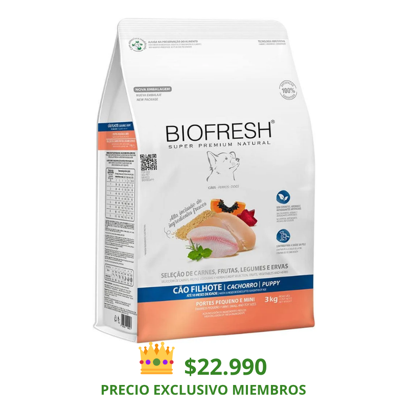 Biofresh Perro Cachorro RP 3 Kg