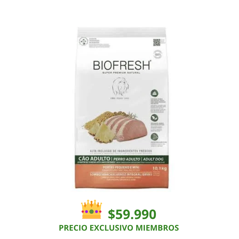 Biofresh Perro Adulto Cerdo y Piña RP 10 Kg