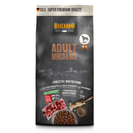 BELCANDO IBERICO Y RICE 12,5 KG