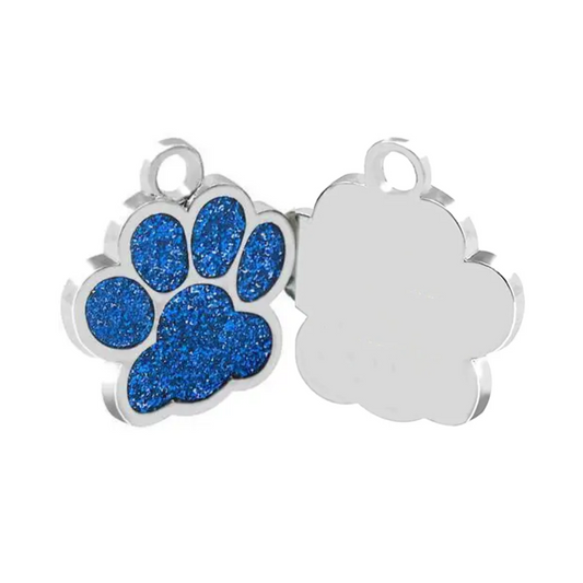 Llavero forma de patitas Azul