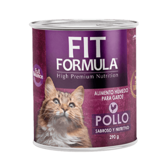 ALIMENTO HÚMEDO GATOS DE POLLO 290 GR