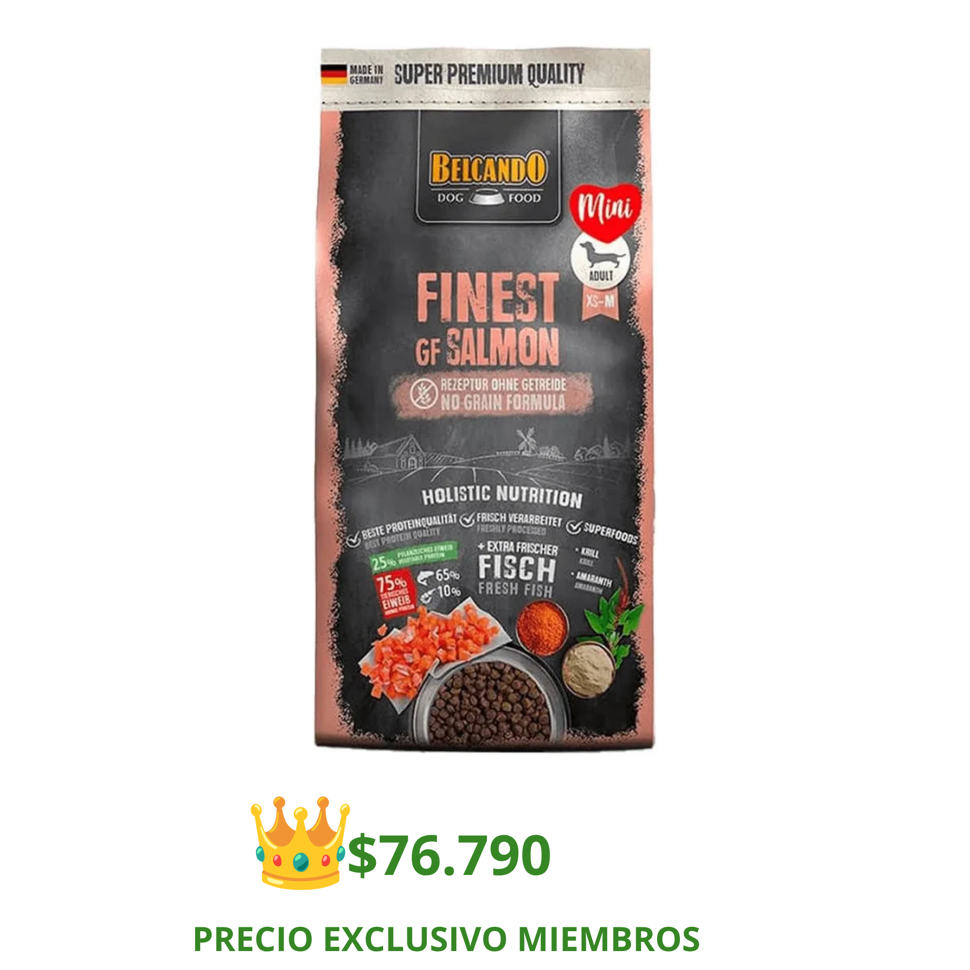 belcando finest gf salmon 12,5 Kg