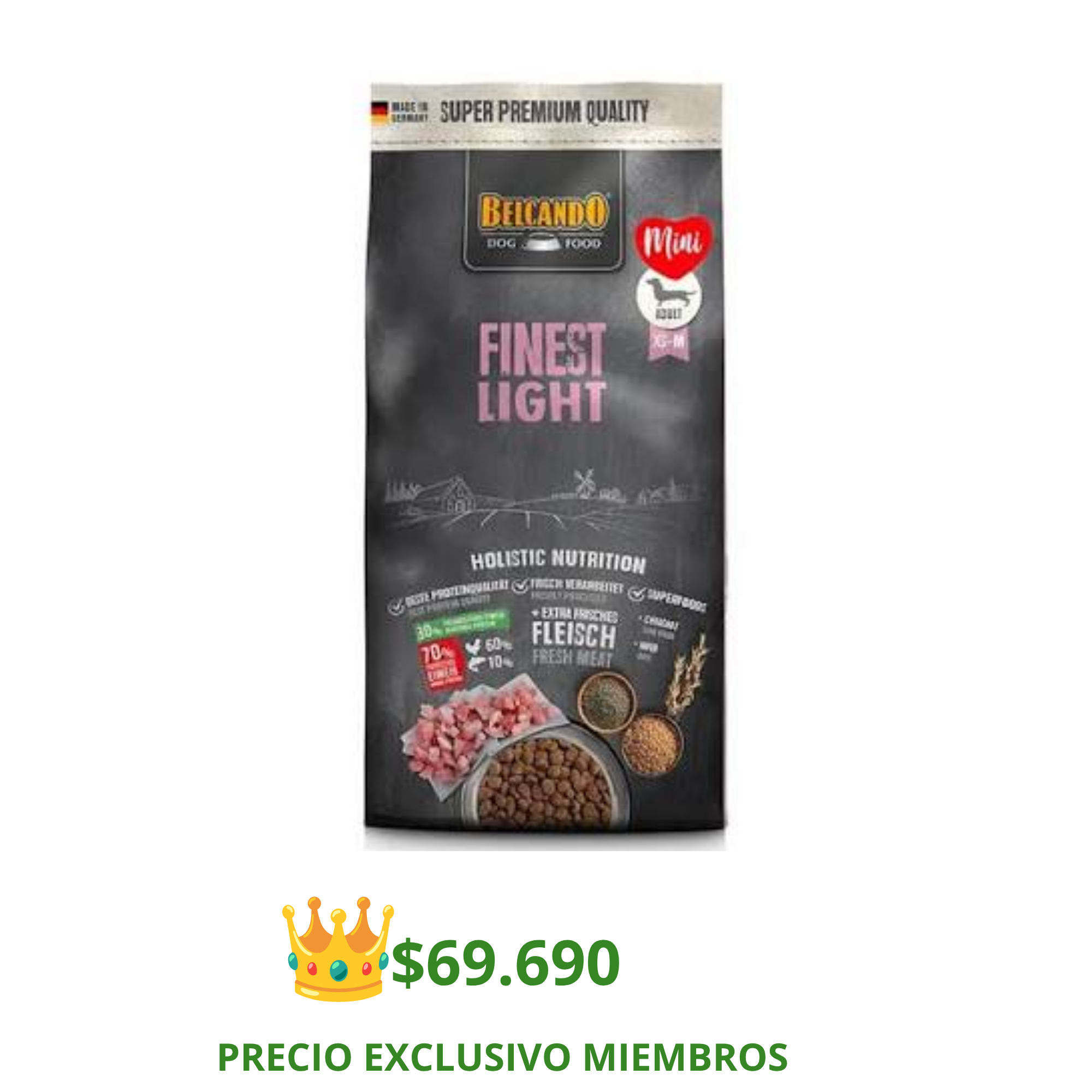 belcando finest light 12,5 Kg