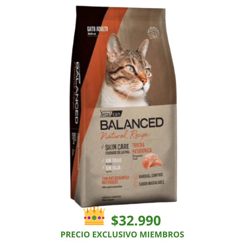 Balanced Recipe Gato Trucha Patagónica 7,5 Kg