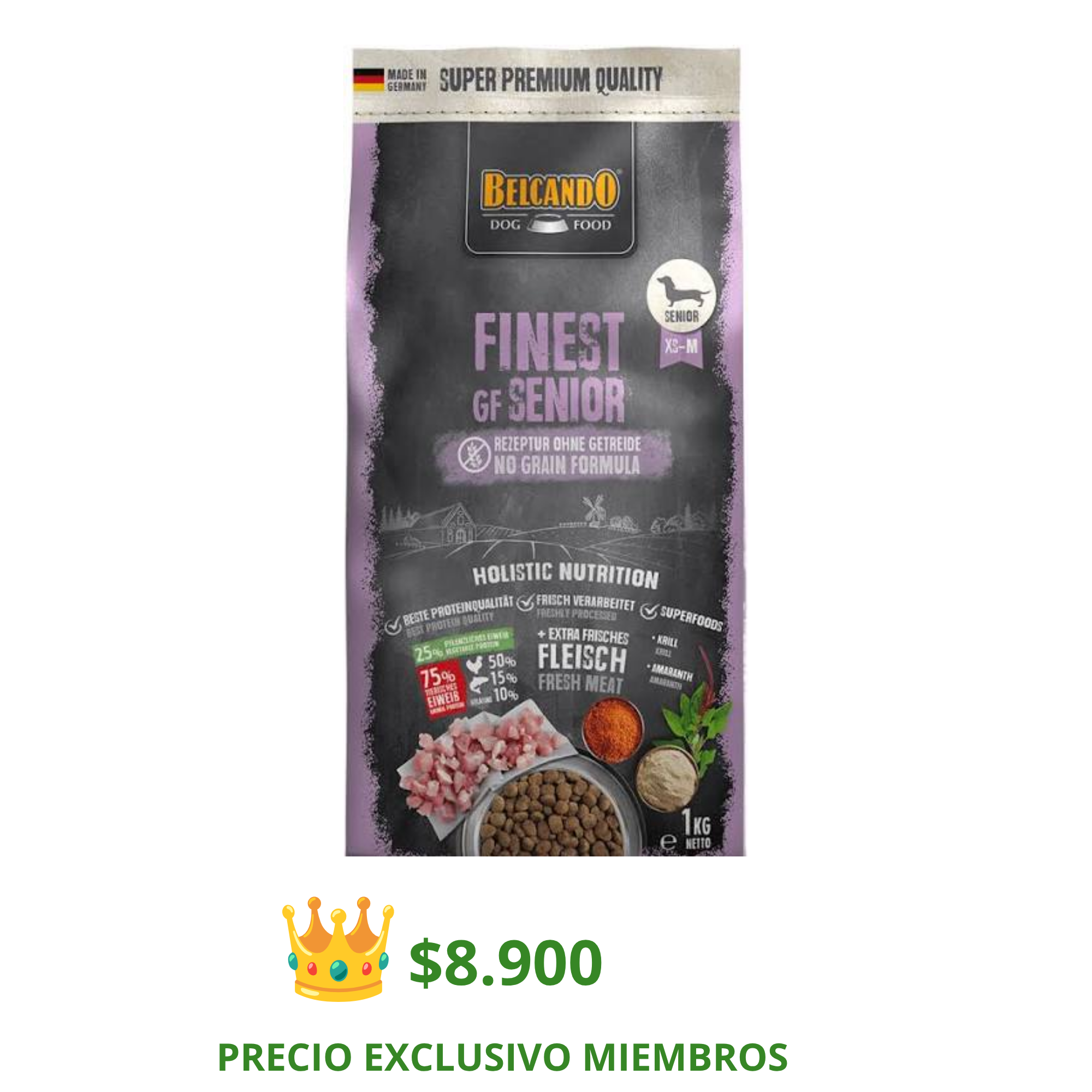 belcando finest gf senior 1 kg
