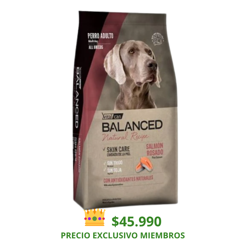 Balanced Recipe Perro Salmon 15 Kg