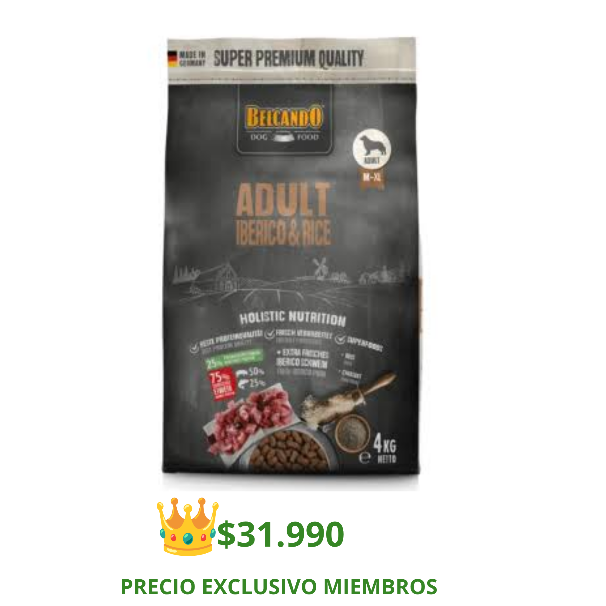 belcando iberico rice 4 kg