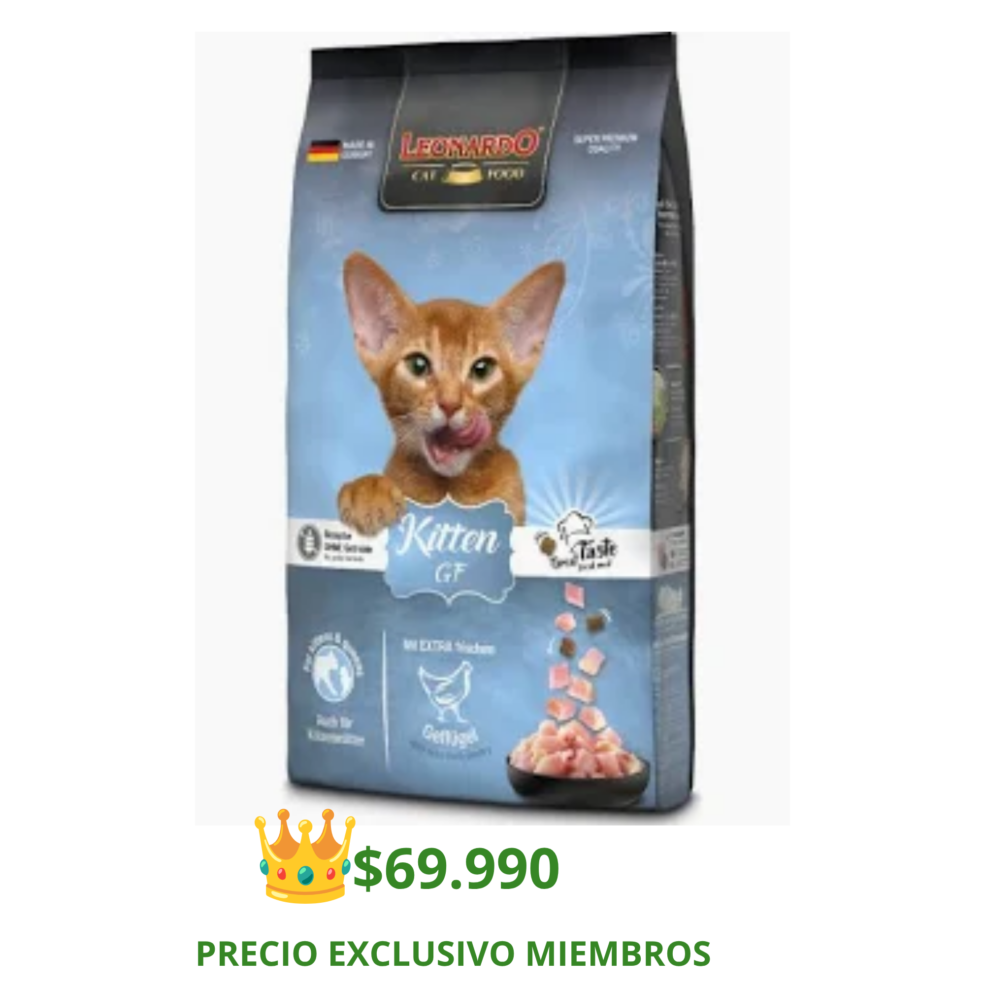 leonardo kitten grain free 7,5 kg