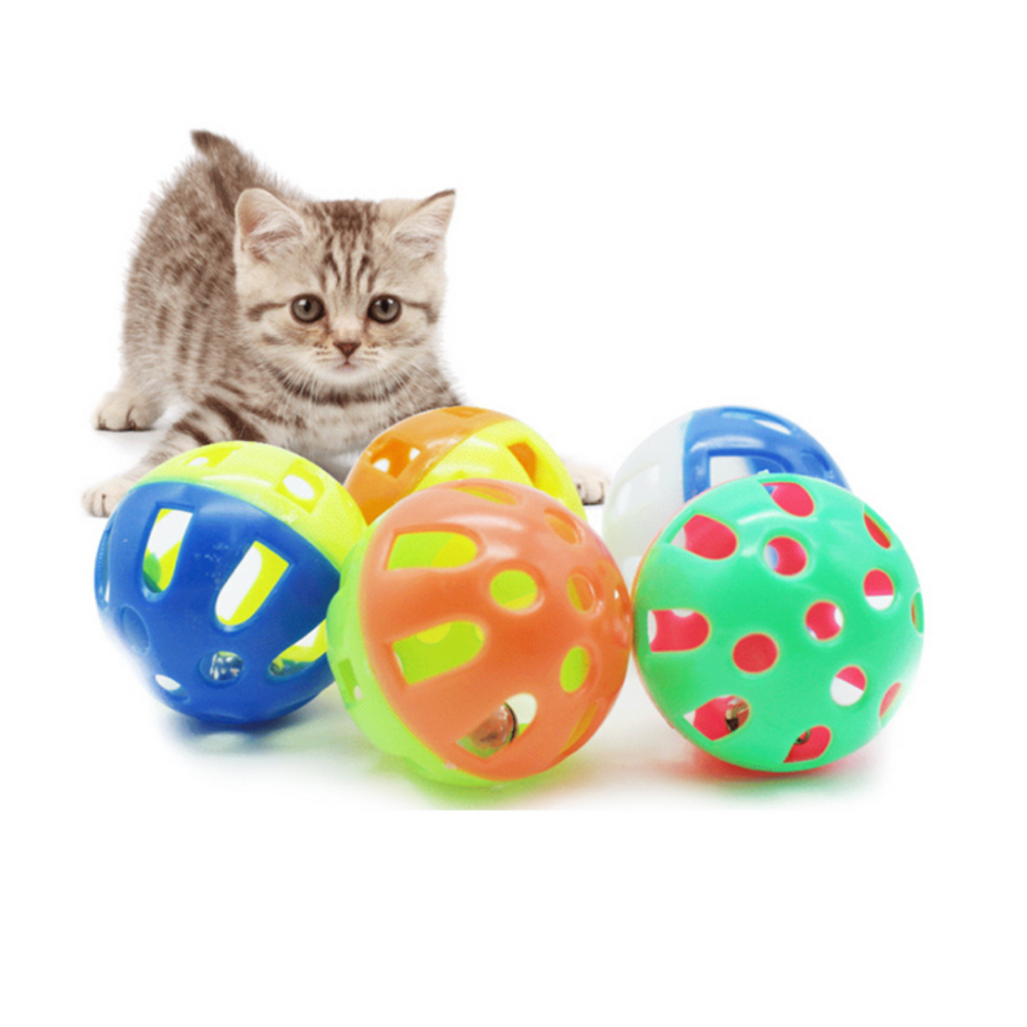 CASCABEL PARA GATO X 5 UN