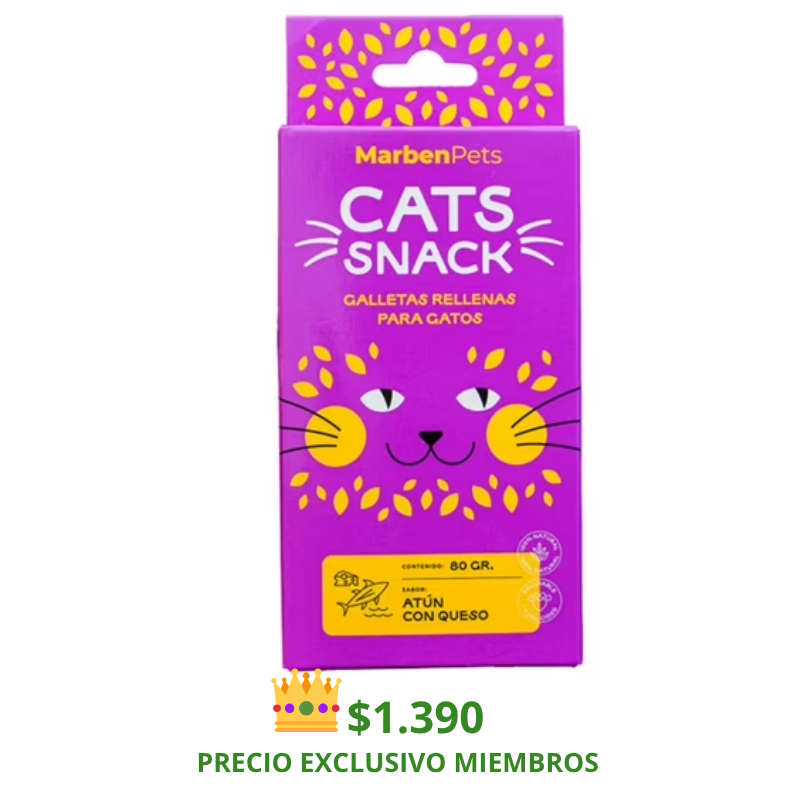 Cat Snack Atún Con Queso 80 gr