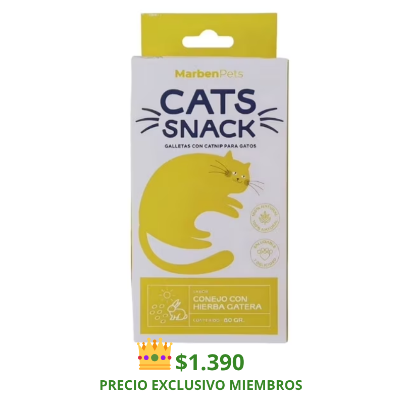 Cat Snack Conejo Con Hierba Gatera 80 gr
