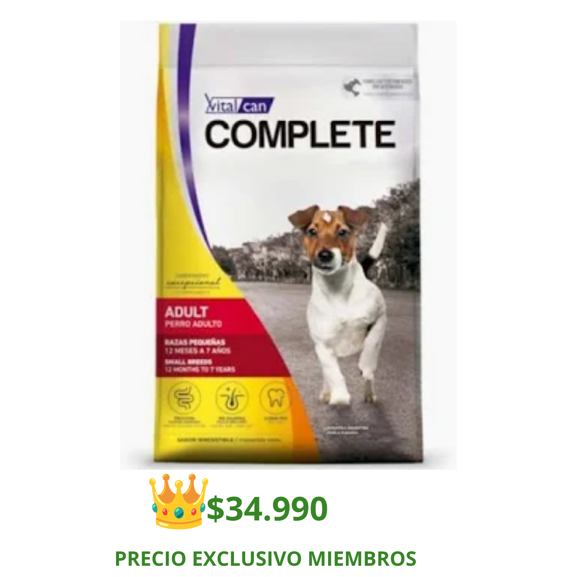 Complete Perro Adulto Raza Pequeña 20 Kg
