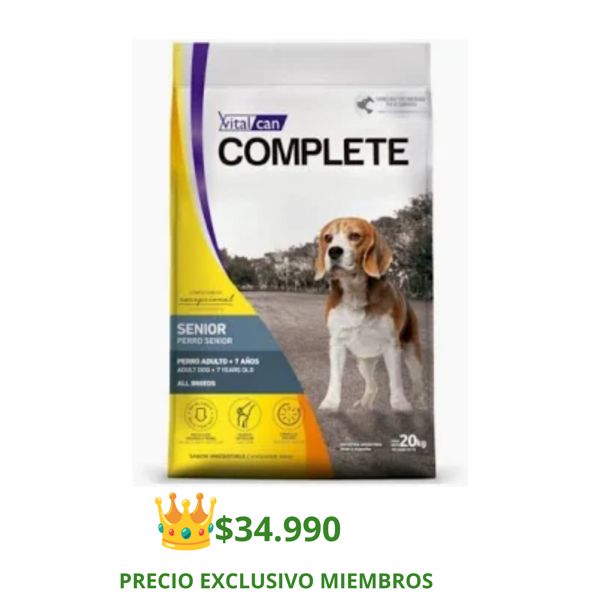Complete Perro Senior 20 Kg