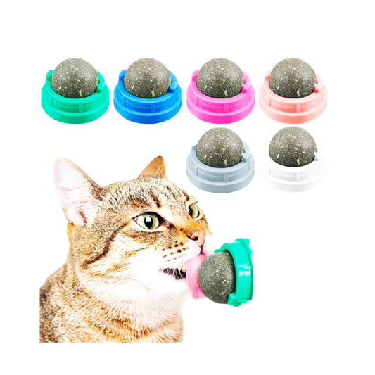 BOLA DE CATNIP GIRATORIA WONDER CAT